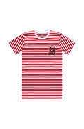 Eco Logical White Red Stripe Tee